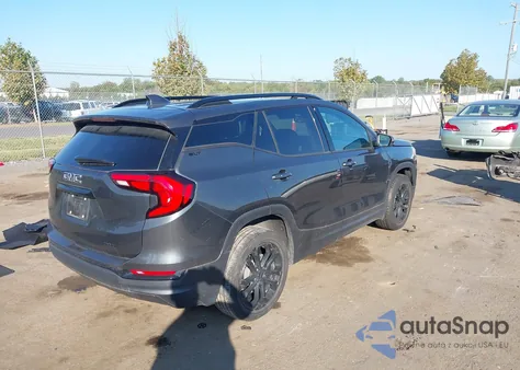 2021 GMC Terrain Awd Slt from USA, damaged, VIN 3GKALVEV5ML373223